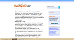 Desktop Screenshot of dowcipasy.com